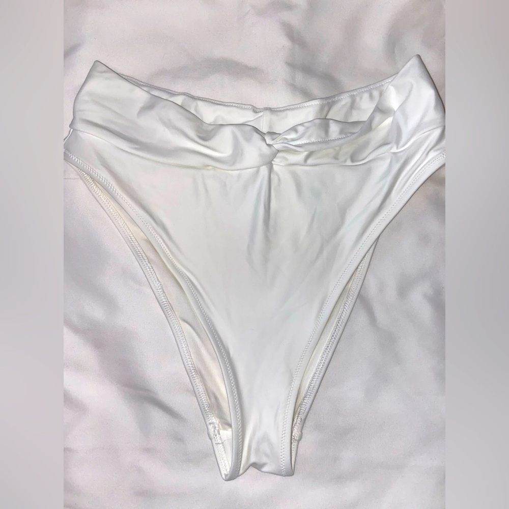 Aerie High Cut Cheeky Bikini Bottom EUC